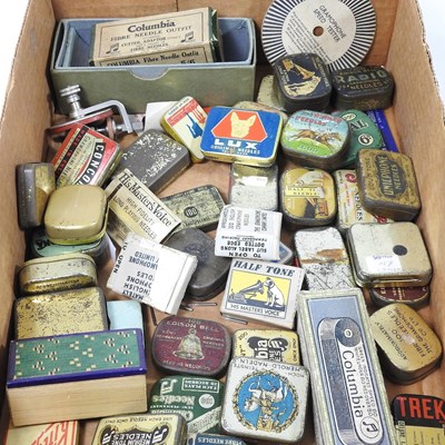 Lot 80 - A collection of gramophone needles
