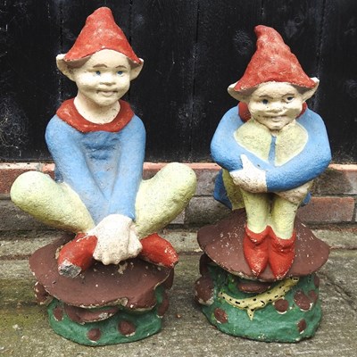 Lot 310 - Two garden gnomes