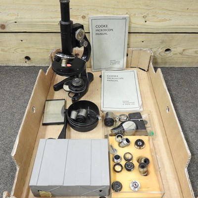 Lot 255 - A microscope
