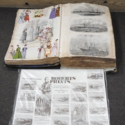 Lot 75 - A large scrap book