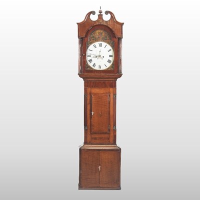Lot 46 - A George III longcase clock