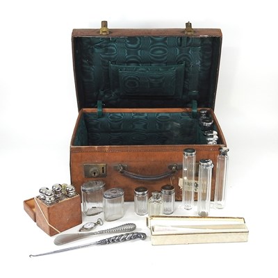 Lot 56 - A leather case