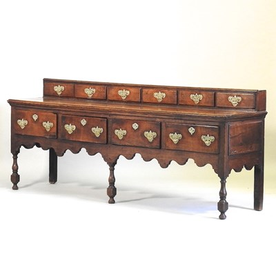 Lot 25 - An 18th century dresser base