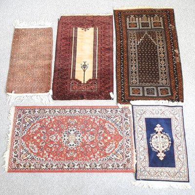 Lot 475 - A collection of woollen rugs