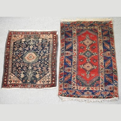 Lot 125 - A Turkish woollen rug
