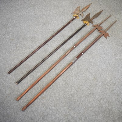 Lot 194 - A modern pikestaff