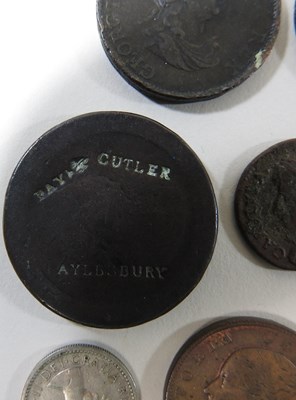 Lot 76 - A collection of English copper coins