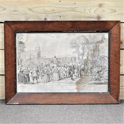 Lot 289 - A 19th century engraving