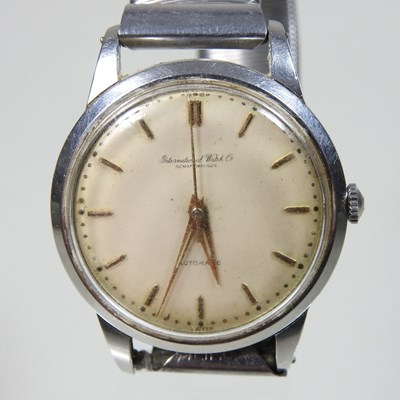Lot 69 - An International Watch Company vintage automatic gentleman's wristwatch