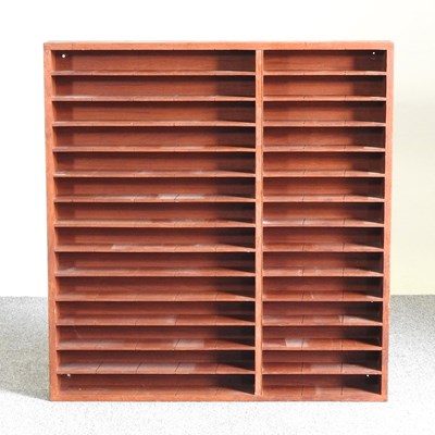 Lot 89 - A 1970's teak shelf