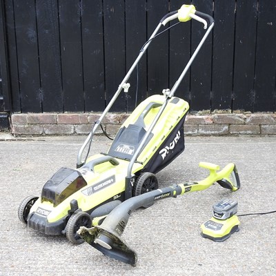 Lot 462 - A Ryobi electric lawn mower