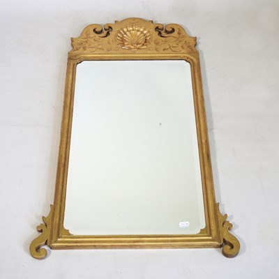 Lot 106 - An 18th century pier mirror