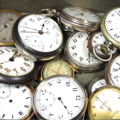 Lot 478 - A collection of pocket watches