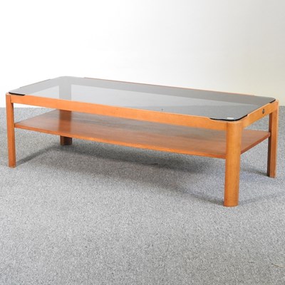 Lot 487 - A 1970's Myer coffee table