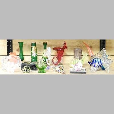 Lot 480 - A collection of Murano glass