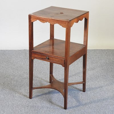 Lot 451 - A George III night stand