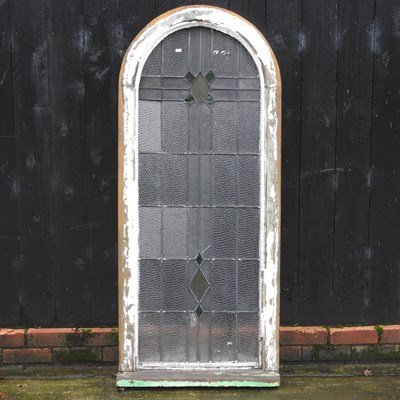 Lot 13 - A 1930's stained glass window