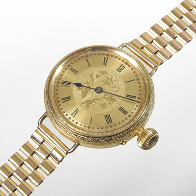 Lot 64 - An ornate Victorian 18 carat gold pocket watch