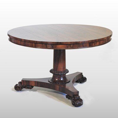 Lot 145 - A Regency rosewood breakfast table