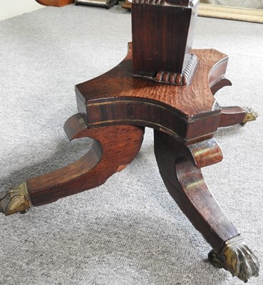 Lot 600 - A Regency card table