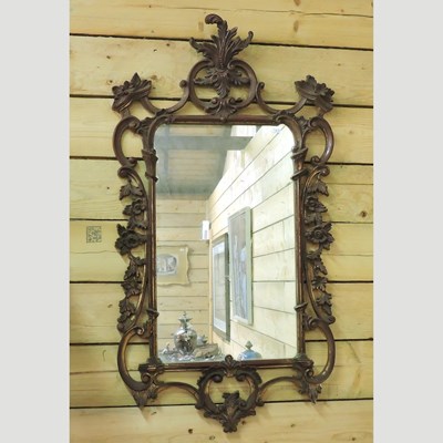 Lot 201 - A modern wall mirror