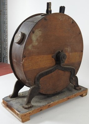 Lot 9 - A Victorian knife sharpener, labelled for...