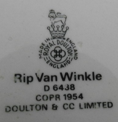 Lot 173 - A Royal Doulton Rip van Winkle character jug,...