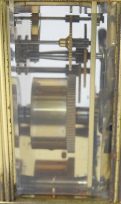 Lot 101 - An early 20th century brass cased carriage...