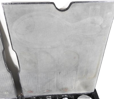 Lot 45 - An early 20th century French silver travelling...
