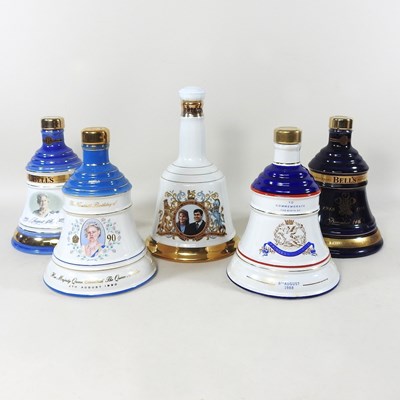 Lot 90 - A collection of five Bells Royal commemorative...