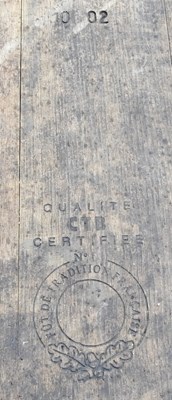 Lot 34 - A coopered wooden barrel, 99cm high