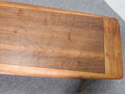Lot 13 - A 1960's Danish style teak coffee table, of...