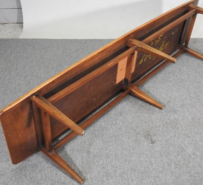 Lot 13 - A 1960's Danish style teak coffee table, of...