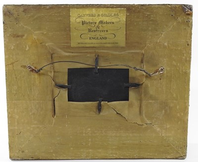 Lot 50 - English school, horse in stable, oil on panel,...