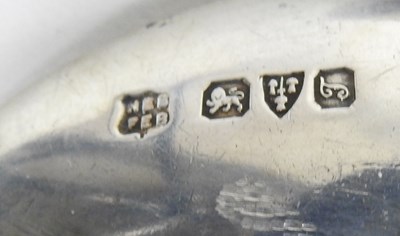 Lot 115 - A pair of Victorian silver Kings pattern...