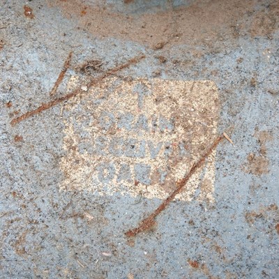 Lot 142 - An air compressor, 116cm wide
