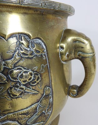 Lot 12 - An early 20th century Japanese bronze...