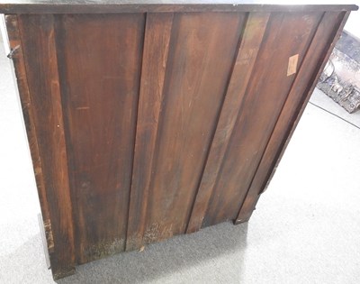 Lot 121 - An early 20th century carved oak dwarf open...