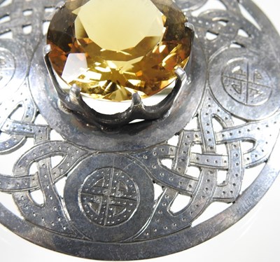 Lot 23 - An early 20th century Scottish silver kilt or...