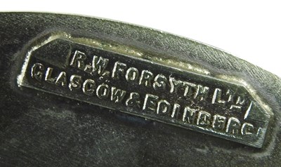 Lot 23 - An early 20th century Scottish silver kilt or...