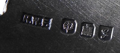 Lot 23 - An early 20th century Scottish silver kilt or...