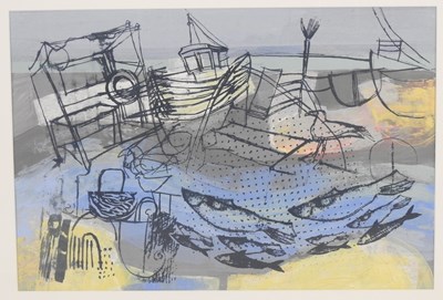 Lot 48 - Annabel Ridley, contemporary, Aldeburgh beach,...