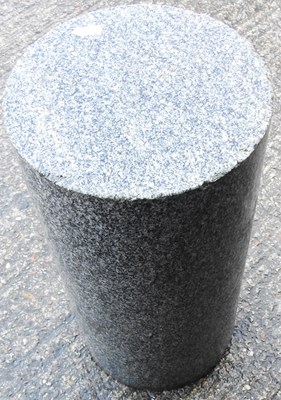 Lot 46 - A granite column, 46cm high