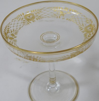 Lot 13 - A late 18th century firing glass, 11cm high,...