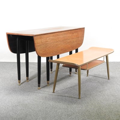 Lot 95 - A mid 20th century G-Plan drop leaf dining...