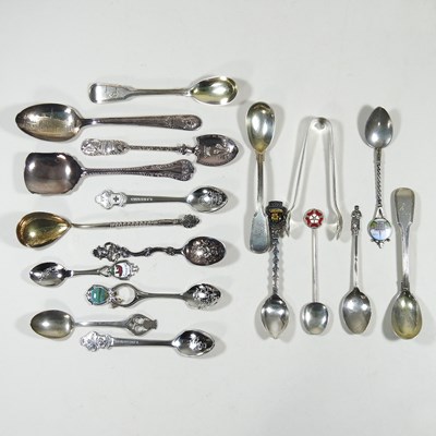 Lot 104 - A set of three George III silver mustard...