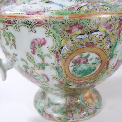 Lot 97 - A 19th century Chinese Canton porcelain teapot...