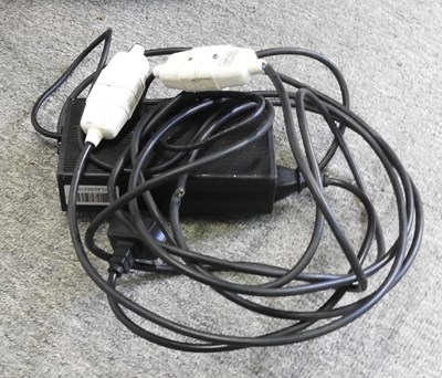 Lot 43 - A blue EGM electric mobility scooter, with...