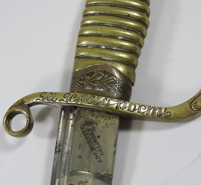 Lot 63 - An early 20th century Russian infantry officer...