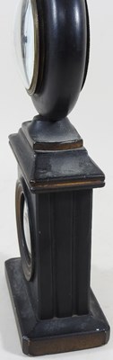 Lot 3 - An unusual 19th century mantel clock, with a...
